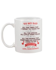 I Love You Mug back