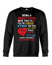 Single Mom Crewneck Sweatshirt thumbnail