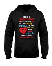 Single Mom Hooded Sweatshirt thumbnail