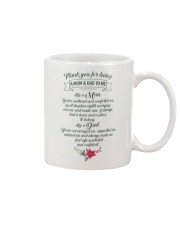 Thanks For Being Mom And Dad Mug front