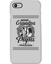 Papa Priceless Ugly Sweater Phone Case thumbnail