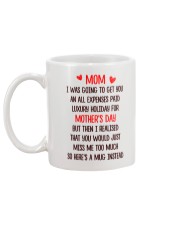 Expensive Holiday Joke Mug back
