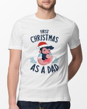 First Christmas Dad Classic T-Shirt lifestyle-mens-crewneck-front-13