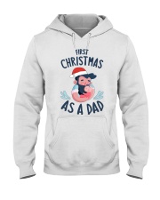 First Christmas Dad Hooded Sweatshirt thumbnail