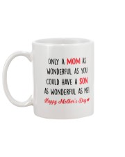 Mom Son As Wonderful Mug back