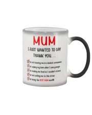 Thanks Mum List Color Changing Mug thumbnail