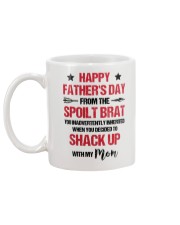 Spoilt Brat You Inherited Mug back