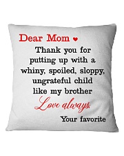 Brother Ungrateful Child Square Pillowcase thumbnail