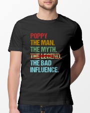 Poppy Legend Bad Influence Classic T-Shirt lifestyle-mens-crewneck-front-13