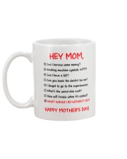 What Do Without Mom Mug back