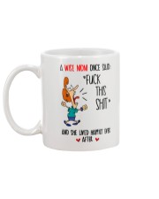 Mom Once Said Mug back