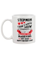 Thank You For Marrying Dad Mug back