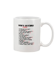 Moms Favorite Sayings Mug front