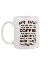 Dad Run On Mug back