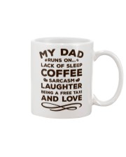 Dad Run On Mug front