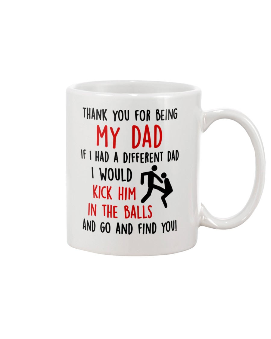 Kick Him In The Balls Mug