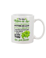 punch you in the face Mug front