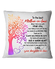 Best Mother-in-law Square Pillowcase front