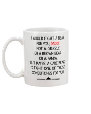 Fight A Bear For You Mug back