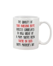 Quality Of Nursing Home Mug front