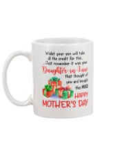 While Your Son Take Credit Mug back