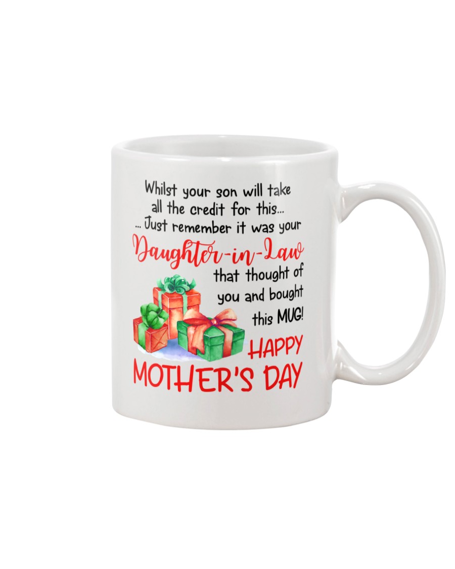 While Your Son Take Credit Mug