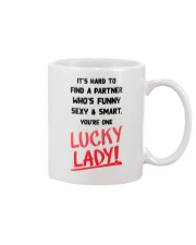 You're One Lucky Lady Mug front
