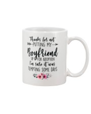 Putting Boyfriend Adoption Mug front