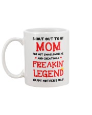 Shout Out To Mom Mug back