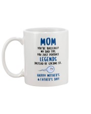 Produce Legends Instead Of Sperm Mug back