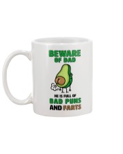 Beware Of Dad Mug back
