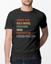 Bonus Dad Hero Classic T-Shirt lifestyle-mens-crewneck-front-13