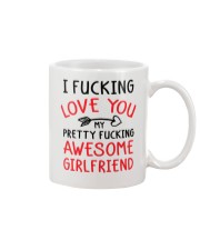 Love Awesome Girlfriend Mug front