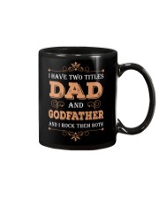 Two Titles Dad and Godfather Mug thumbnail