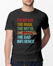 Pawpaw Legend Bad Influence Classic T-Shirt lifestyle-mens-crewneck-front-13