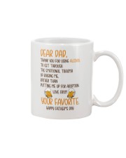 Alcohol Rather Than Adoption Dad Mug front