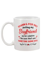 Put Up For Adoption Mug back