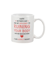 Apologies Ruining Body Mug front