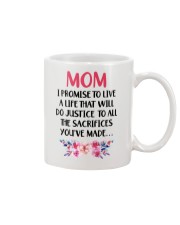 Live A Life Sacrifices Mug front