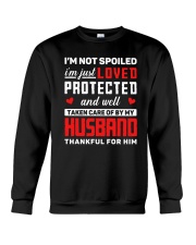 Not Spoiled Thankful Crewneck Sweatshirt thumbnail