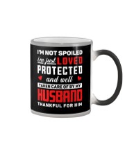 Not Spoiled Thankful Color Changing Mug thumbnail