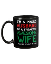 Proud husband Mug back