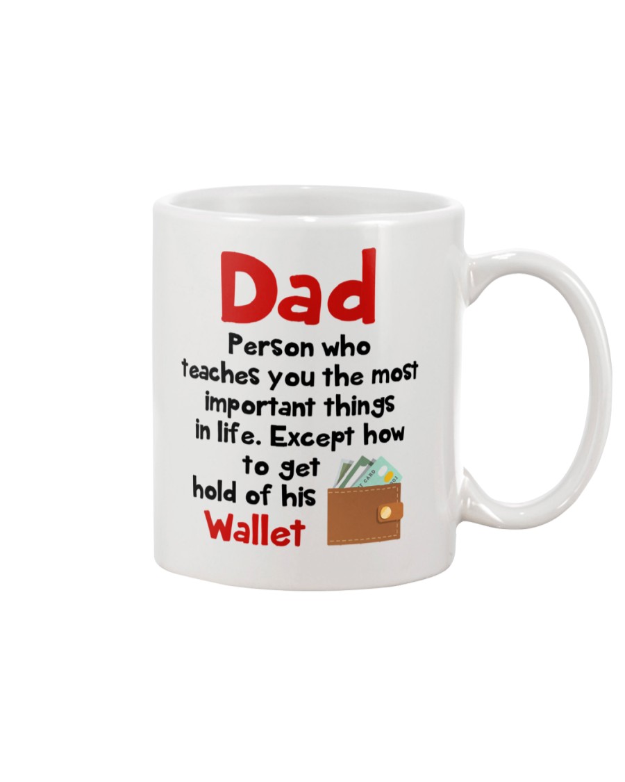Dad Get Hold Of His Wallet Christmas Mug