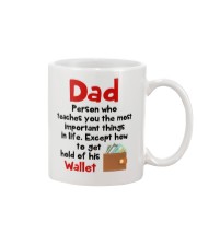 Dad Get Hold Of His Wallet Christmas Mug front