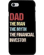 Dad Man Myth Financial Invester Phone Case thumbnail