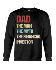Dad Man Myth Financial Invester Crewneck Sweatshirt thumbnail