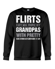 Grandpas With Pretty Granddaughters Crewneck Sweatshirt thumbnail