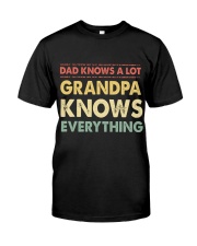 Grandpa Knows Everything Classic T-Shirt thumbnail