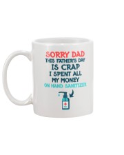 Money On Hand Sanitizer Mug back
