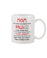 Mom Haves Balls Mug front